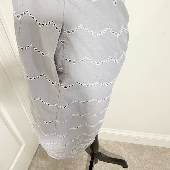 J. Crew Gray Strapless Sundress for Cocktail Events - Picture 6 of 7